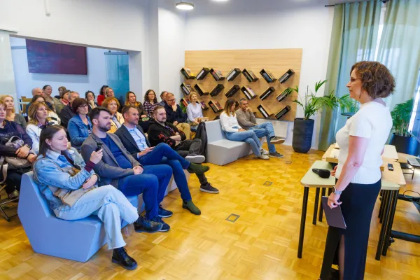 Koper, 22.4.2026Primorske novice, Otvoritev razstave, digitalizacija tiskanih izvodov PN, zgodovina Primorskih novic