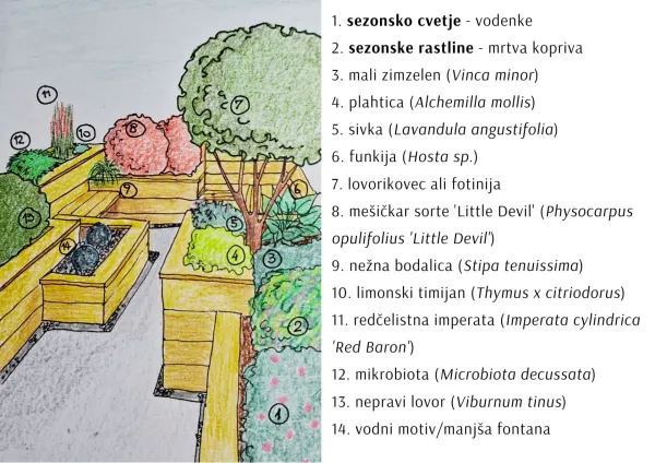 Plantellini vrtnarski nasveti: Visoke grede so tudi za okrasni vrt