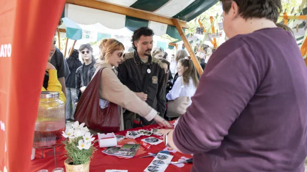 Shod Marihuana Mar&scaron;, ki ga organizira &Scaron;tudentska organizacija Univerze v Ljubljani.