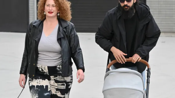 Marina Martensson z možem Tareefom.