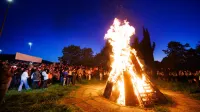 Koper, 30.4.2026 Kresovanje, kres Markovec, pohod z baklami, Obalna sindikalna organizacija
