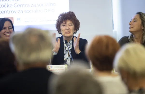 Predsednica Sindikata upokojencev Slovenije Francka Četkovič