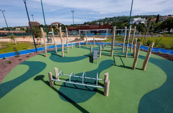 &Scaron;portni park Portorož po večmilijonski prenovi tik pred odprtjem
