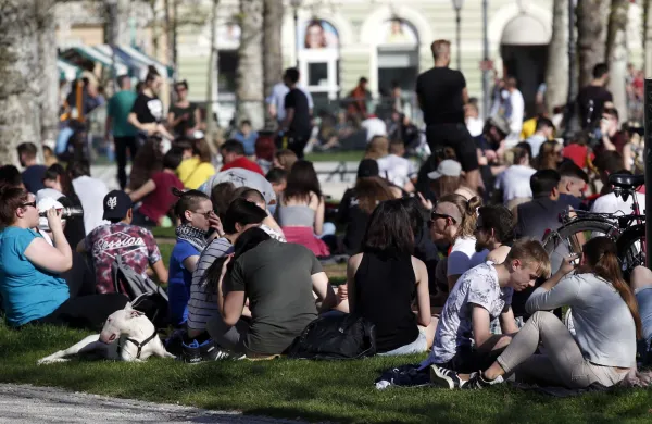 Slovenija, Ljubljana, 20.04.2018, 20. april 2018 Marihuana mars 2018, druzba, dogodek, marihuana, kajenje, droga, Foto:Borut Zivulovic/Bobo