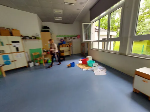 centralni vrtec NG zalilo igralnico Murenčki