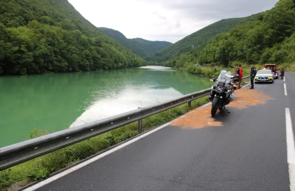 Nesreča motorista