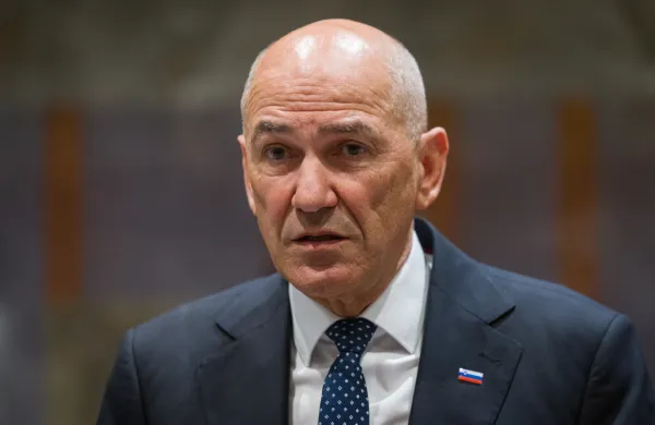 Predsednik SDS Janez Jan&scaron;a