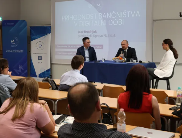 Na UP FM z Blažem Brodnjakom o prihodnosti bančni&scaron;tva v dobi digitalizacije
