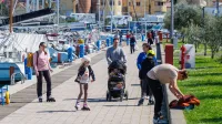 Izola, 3.4.2026Turizem, Velikonočni prazniki, sprehajalci, pomlad, velika noč