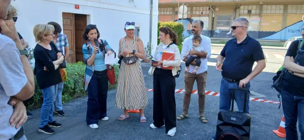 Četrtna fe&scaron;ta Bo&scaron;adraga, 23.5.2026, Spominski sprehod po Bo&scaron;adragi, Neža Lipovec Čebron, Vesna Pajić in Mirella Baruca