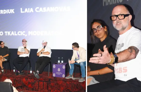 Kako AI spreminja film in medije: Marko Tkalčič moderiral razpravo z oskarjevci