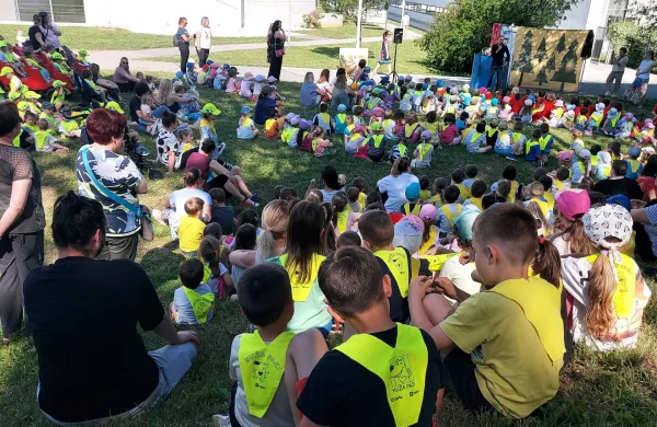 Zeleni nahrbtnik v skrbi za okolje povezal več kot 1000 malčkov