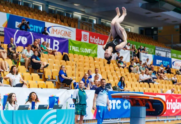 Koper,28.5.2026 Arena Bonifika, Gimnastika, FIG World Challenge Cup, svetovni pokal v gimnastikiKysselef Tja&scaron;a (Slovenija)