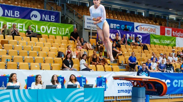 Koper,28.5.2026 Arena Bonifika, Gimnastika, FIG World Challenge Cup, svetovni pokal v gimnastikiBelak Teja (Slovenija)