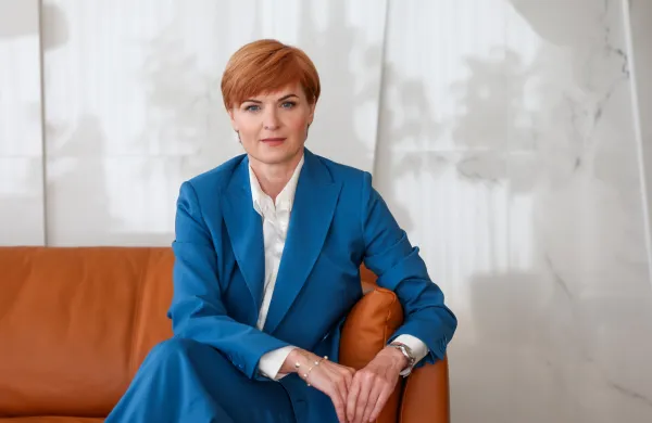 Direktorica družbe Delo mediji Dragica Grilj.