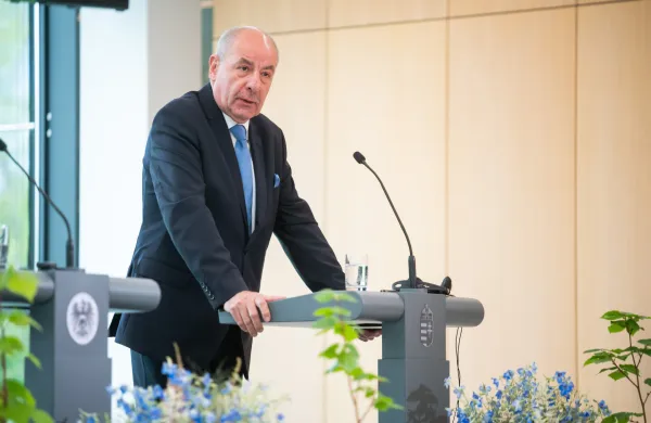 Madžarski predsednik Tamas Sulyok.