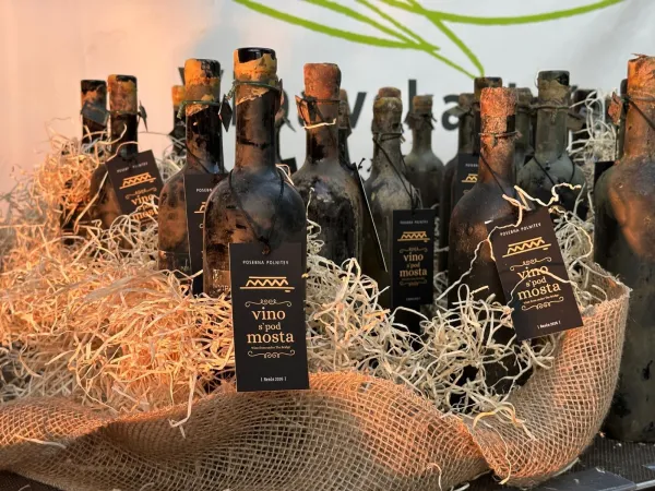 vino spod mosta Renče dobrodelna akcija