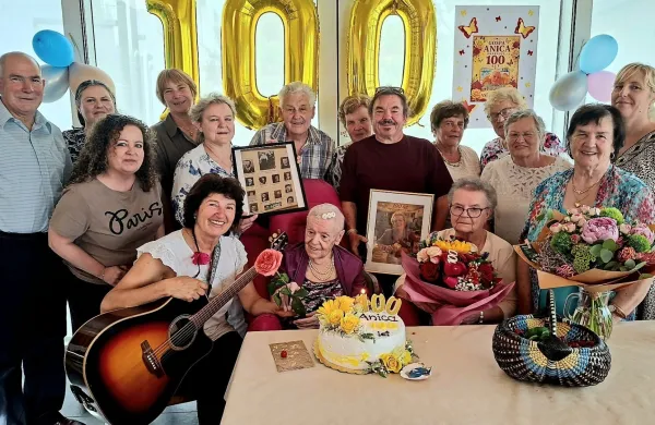 Anica Tasić Sežana 100 let