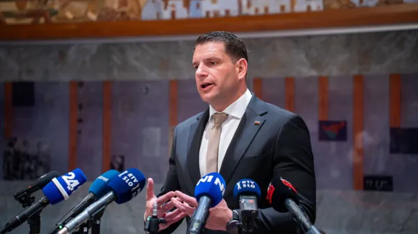 Ljubljana, DZ.Izjava za medije po seji kolegija predsednika DZ.Predsednik DZ Zoran Stevanovic.