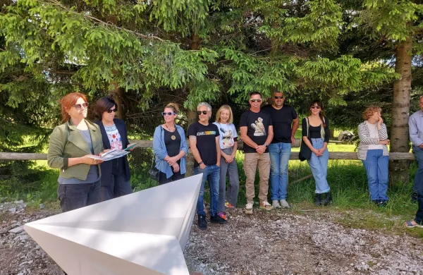 Wood stone glass festival Lokve 