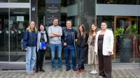 Ljubljana, Okrozno drzavno tozilstvo.Skupna novinarska konferenca drustva Delavska svetovalnica in drustva Informativni delavski center.