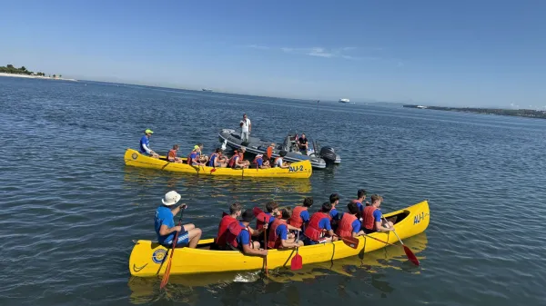 med&scaron;olska vesla&scaron;ka regata, Koper, O&Scaron; Antona Ukmarja, O&Scaron; Du&scaron;ana Bordona