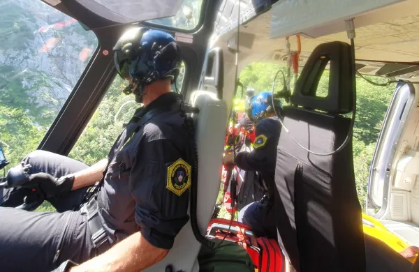 helikopter, gorsko re&scaron;evanje