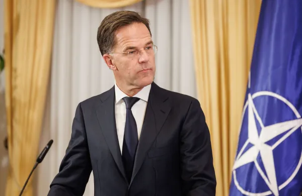 Generalni sekretar zveze Nato Mark Rutte