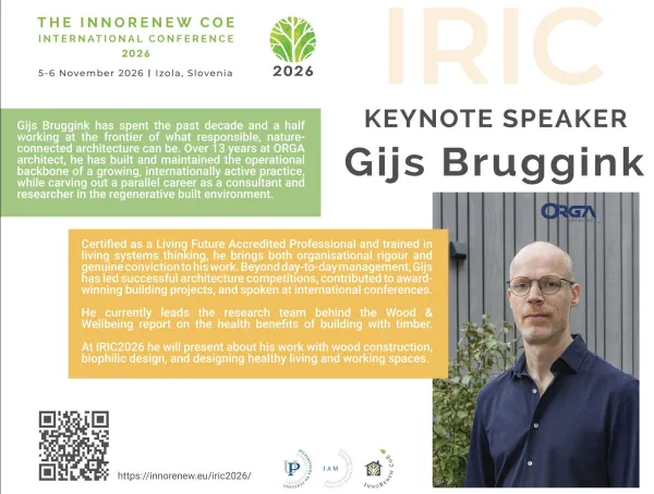 InnoRenew CoE, UP IAM organizira konferenco IRIC2026