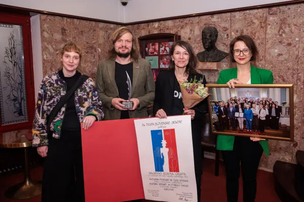 Žiga Divjak, Katarina Morano, Jasmina Jerant in Monika Weiss