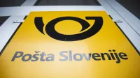 Ljubljana.Stavka Sindikata postnih delavcev v postno-logisticnih centrih.