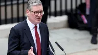 Britanski premier Keir Starmer je napovedal odstop.