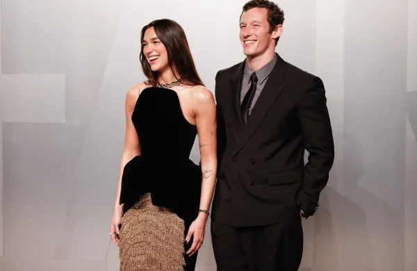 Los Angeles, CALI The 31st Annual Vanity Fair Oscar Party Hosted By Mark Guiducci at the Los Angeles County Museum of Art (LACMA) in Los Angeles.BACKGRID USA 15 MARCH 2026,Image: 1083451338, License: Rights-managed, Restrictions:, Model Release: no, Pictured: Dua Lipa, Callum Turner, Credit line: BFA.com/BACKGRID/Backgrid USA/Profimedia