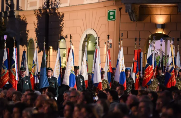 Osrednja državna slovesnost ob dnevu drzavnosti.