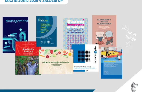 Maj in junij 2026 v Založbi UP