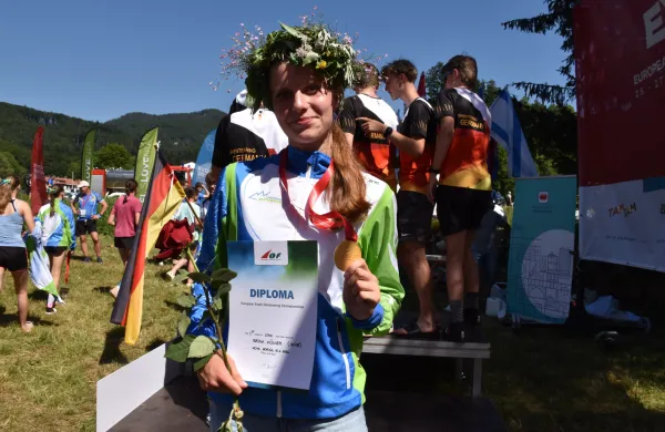 Brina Kolner evropska prvakinja orientacija
