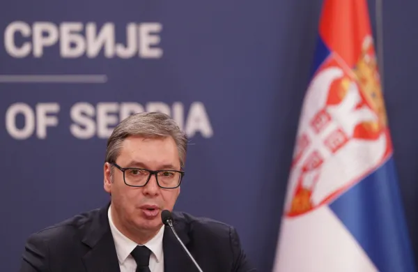 Srbski predsednik Aleksandar Vučić
