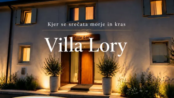 Villa Lory &ndash; nova butična turistična zgodba na Krasu