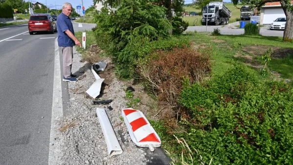 Hrenovice: v treh letih že 60 nesreč, sprememb &scaron;e vedno ni
