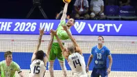 Slovenski odbojkarji so naleteli na zid svetovnih prvakov