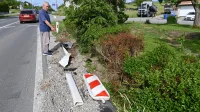 cestni otok, hra&scaron;če, hrenovice, nesreče, direkcija, cesta, križi&scaron;če