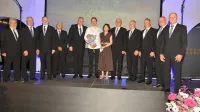 Nonet Brda je na gradu Dobrovo obeležil jubilejno 40. obletnico ustvarjanja.