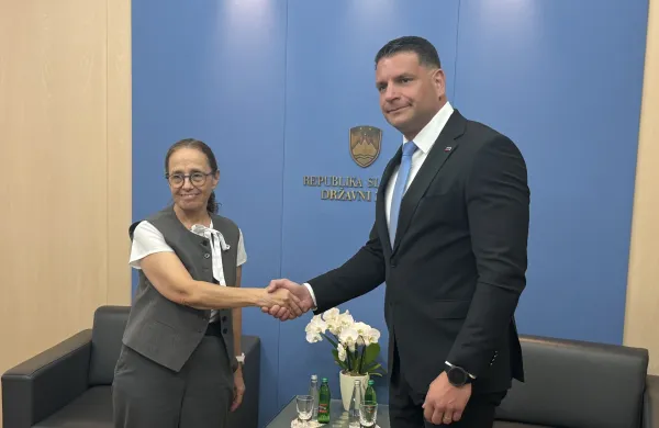 Sprejem izraelske veleposlanice Ruth Cohen-Dar pri predsedniku DZ Zoranu Stevanoviću.