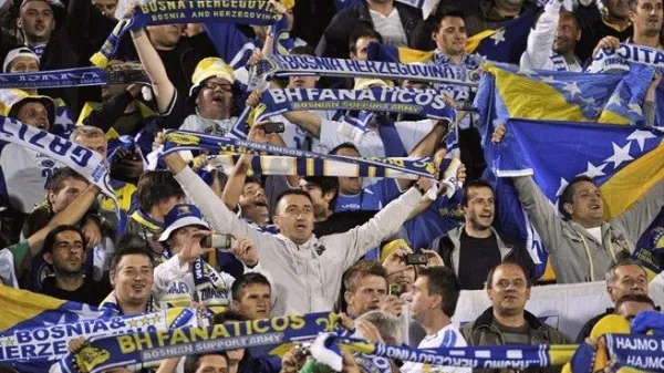 Bosna in Hercegovina, nogomet, navijači