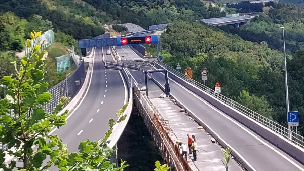 hitra cesta Rebrnice obnova 