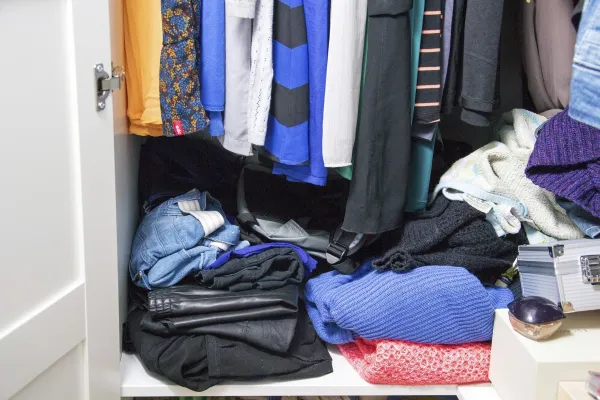 Chaos in the closet,Image: 1055307215, License: Royalty-free, Restrictions:, Model Release: no, Credit line: Daniela St&auml;rk/imageBROKER/Profimedia