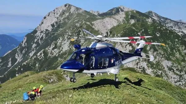 Nem&scaron;ki planinec zdrsnil v globino