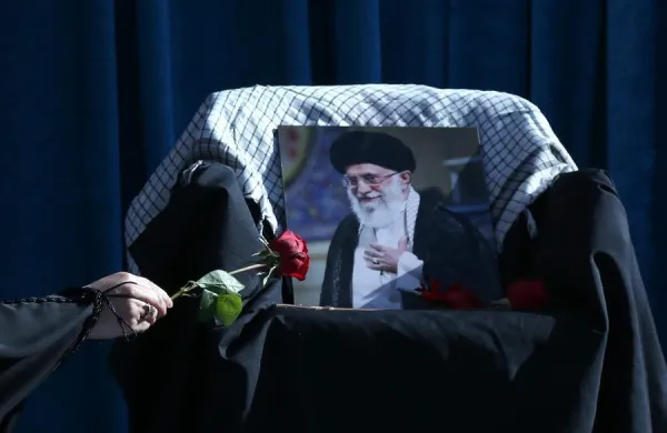 Pokojni nekdanji vrhovni voditelj Irana Ali Hamenej.