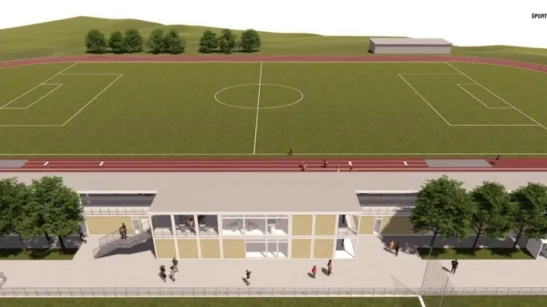 Prenova stadiona Trnovo grafični prikaz