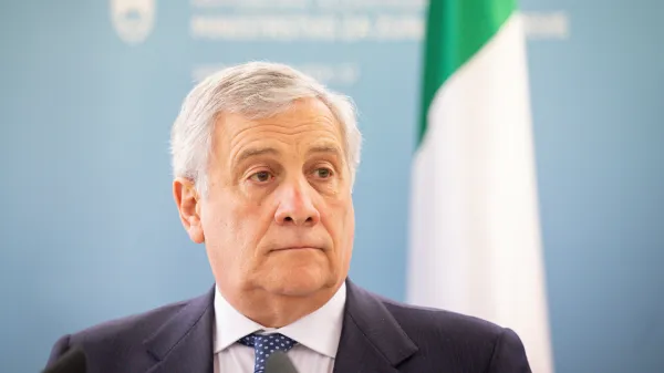 Italijanski zunanji minister Antonio Tajani